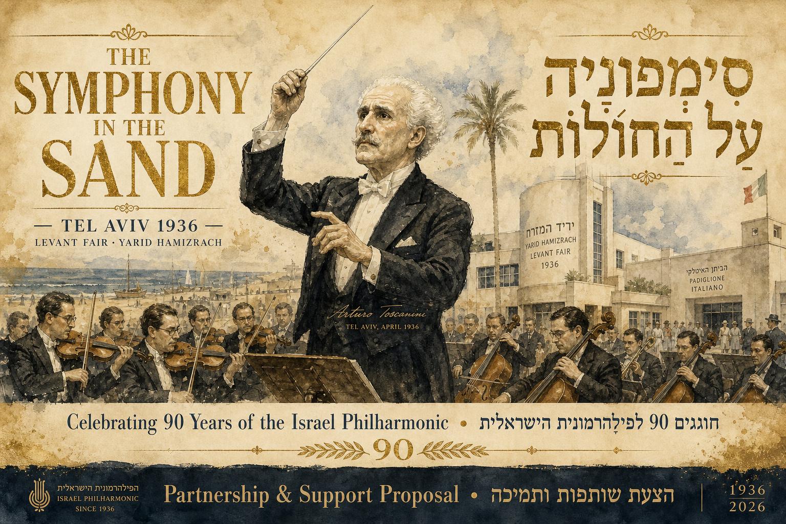The Symphony in the Sand — celebrating 90 years of the Israel Philharmonic